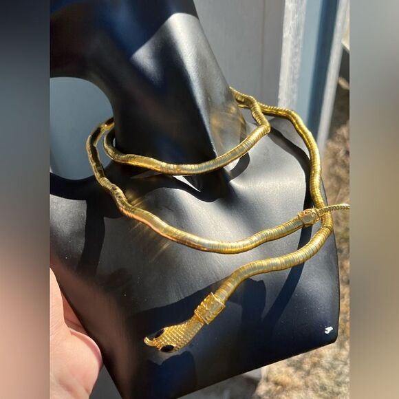 Serpenti Gold Snack Necklace-Bracelet-Multifunctional - Picture 15 of 17